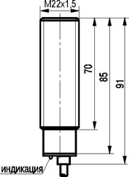 Габариты ISB A62A-02G-7-L